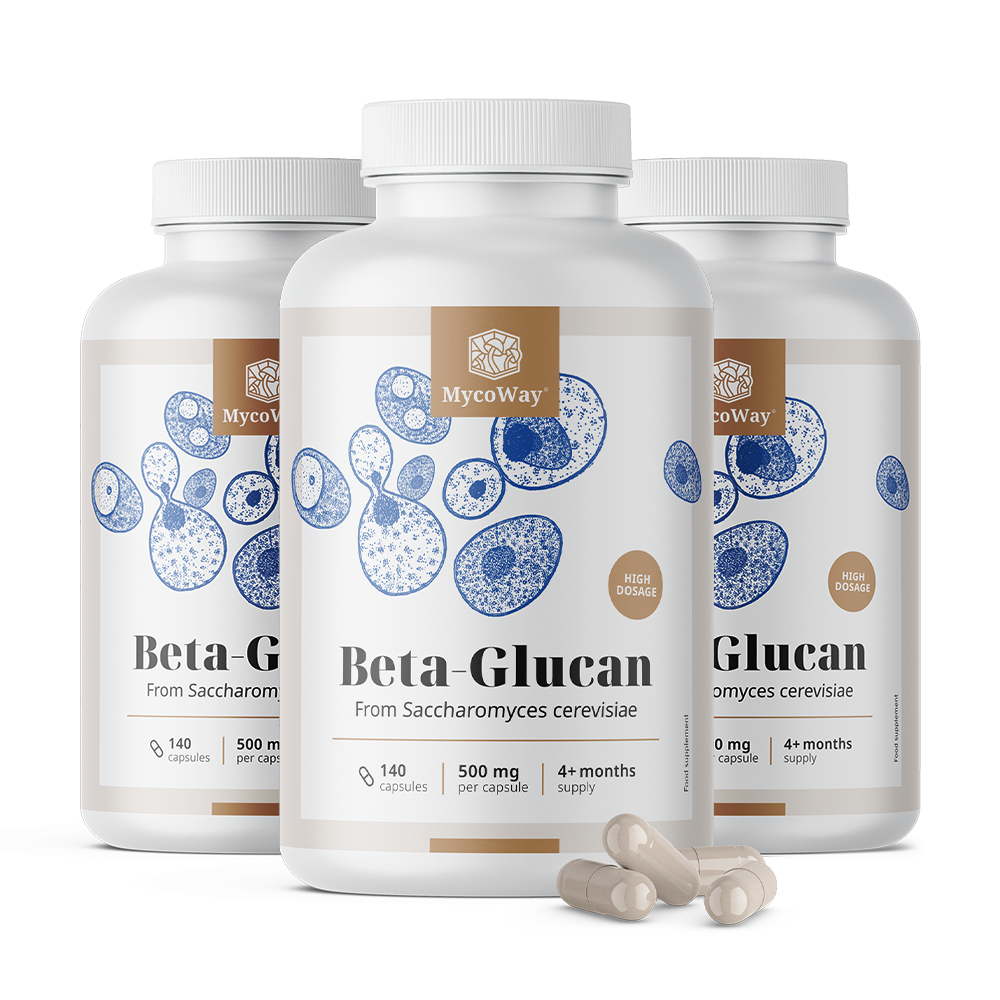 Betaglukan 500 mg.
