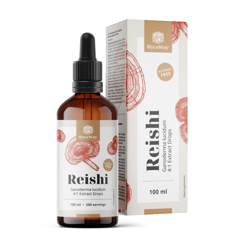 Reishi – Extrakt in Tropfenform, 100 ml